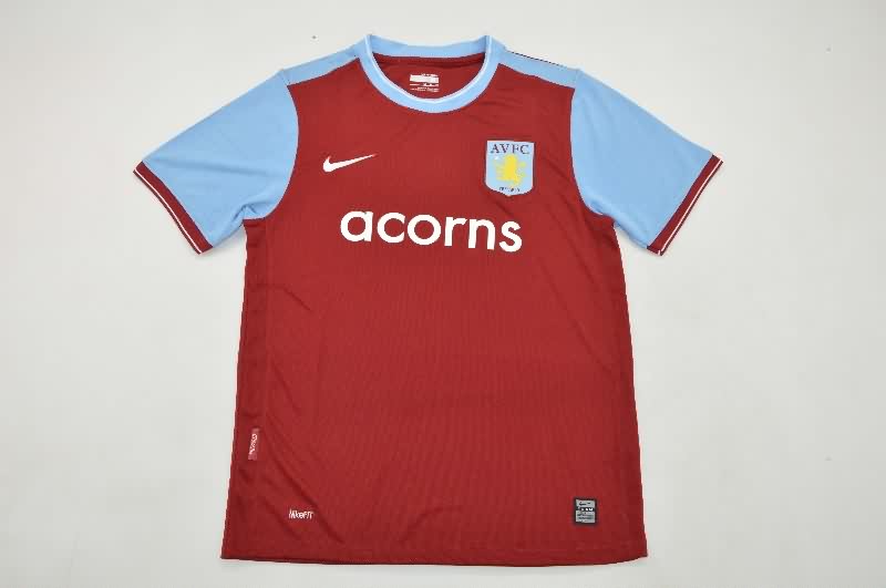 Thailand Quality(AAA) 2009/10 Aston Villa Home Retro Soccer Jersey Thailand Quality(AAA) 2009/10 Aston Villa Home Retro Soccer Jersey
