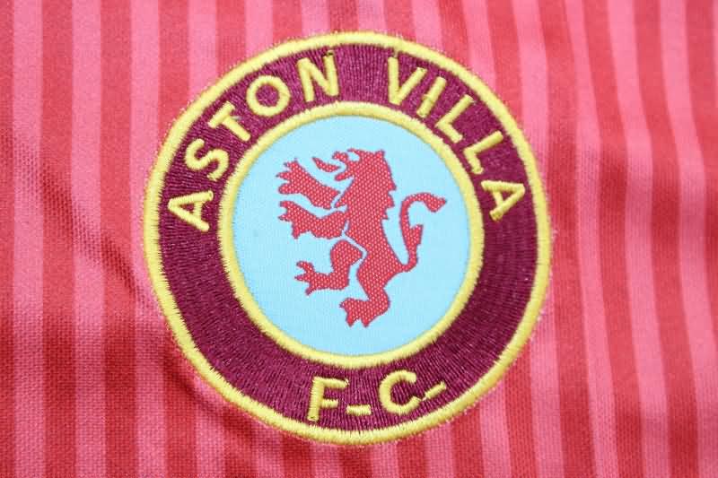 Thailand Quality(AAA) 1988 Aston Villa Home Retro Soccer Jersey
