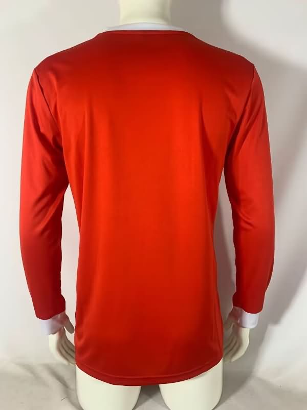 Thailand Quality(AAA) 1982/85 Atletico Independiente Home Long Sleeve Retro Soccer Jersey