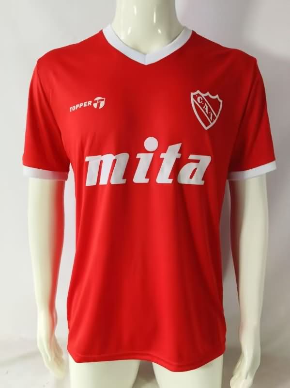 Thailand Quality(AAA) 1985/86 Atletico Independiente Home Retro Soccer Jersey