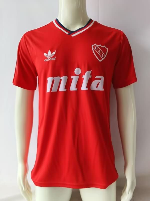 Thailand Quality(AAA) 1989/90 Atletico Independiente Home Retro Soccer Jersey