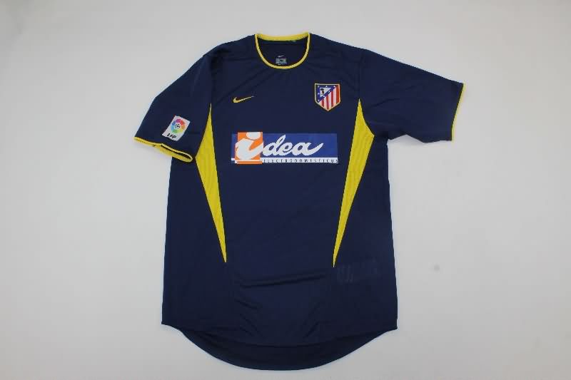 Thailand Quality(AAA) 2002/03 Atletico Madrid Away Retro Soccer Jersey Thailand Quality(AAA) 2002/03 Atletico Madrid Away Retro Soccer Jersey