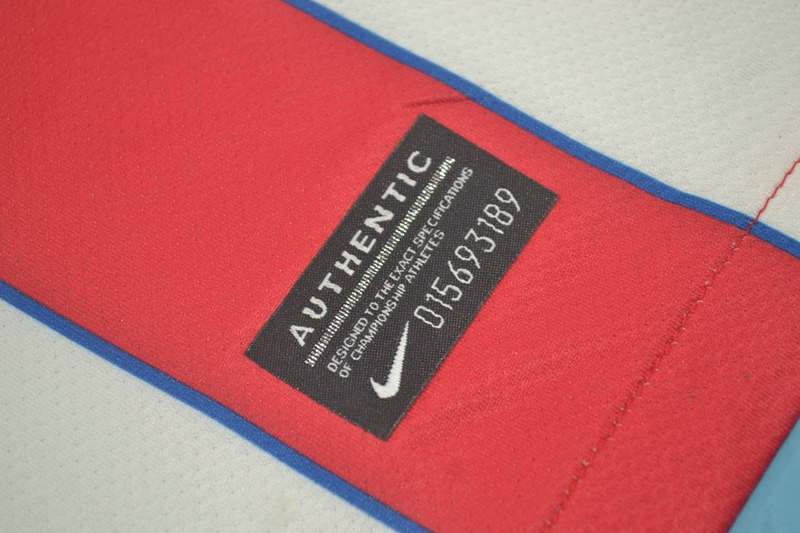 Thailand Quality(AAA) 2011/12 Atletico Madrid Home Retro Soccer Jersey