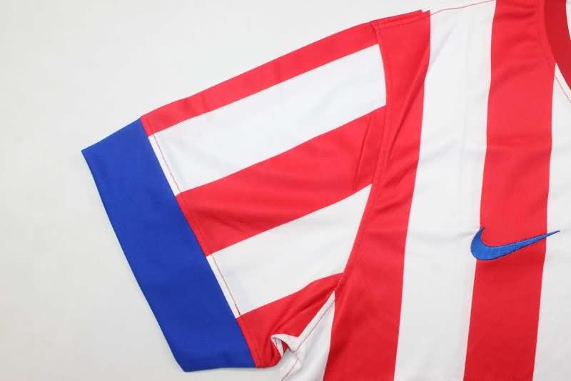 Thailand Quality(AAA) 2012/13 Atletico Madrid Home Retro Soccer Jersey