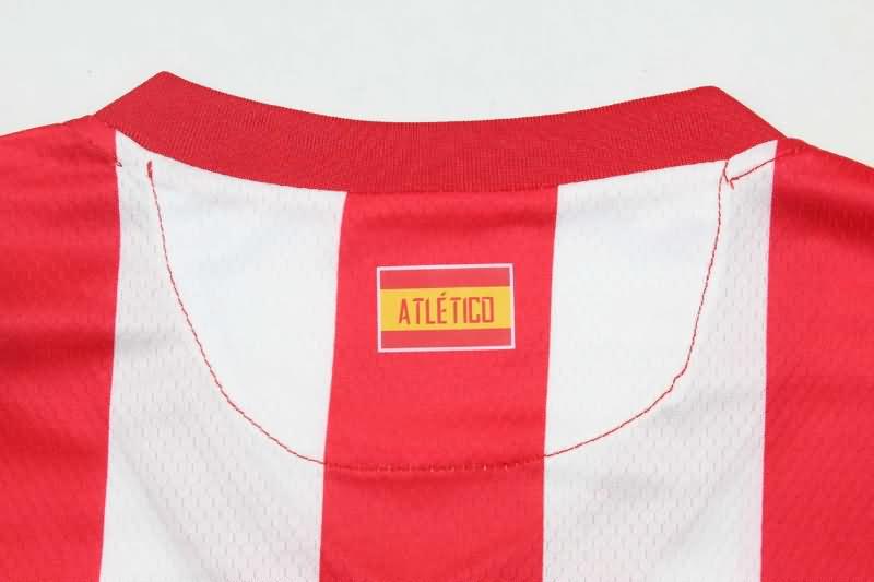 Thailand Quality(AAA) 2012/13 Atletico Madrid Home Retro Soccer Jersey