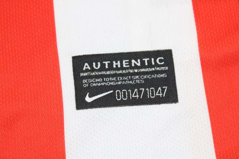 Thailand Quality(AAA) 2013/14 Atletico Madrid Home Retro Soccer Jersey