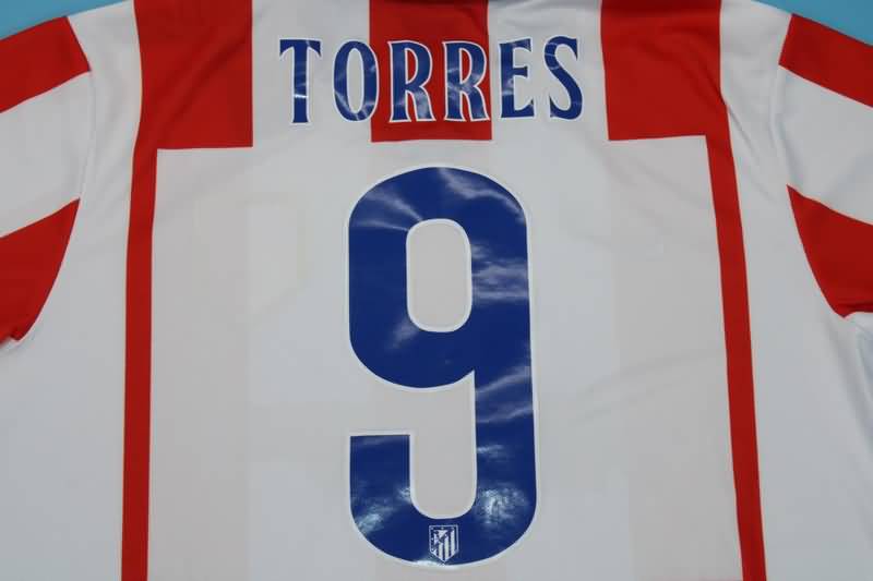 Thailand Quality(AAA) 2014/15 Atletico Madrid Home Retro Soccer Jersey