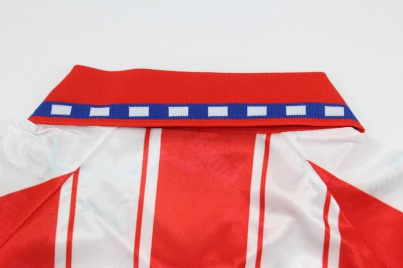 Thailand Quality(AAA) 1994/95 Atletico Madrid Home Retro Soccer Jersey