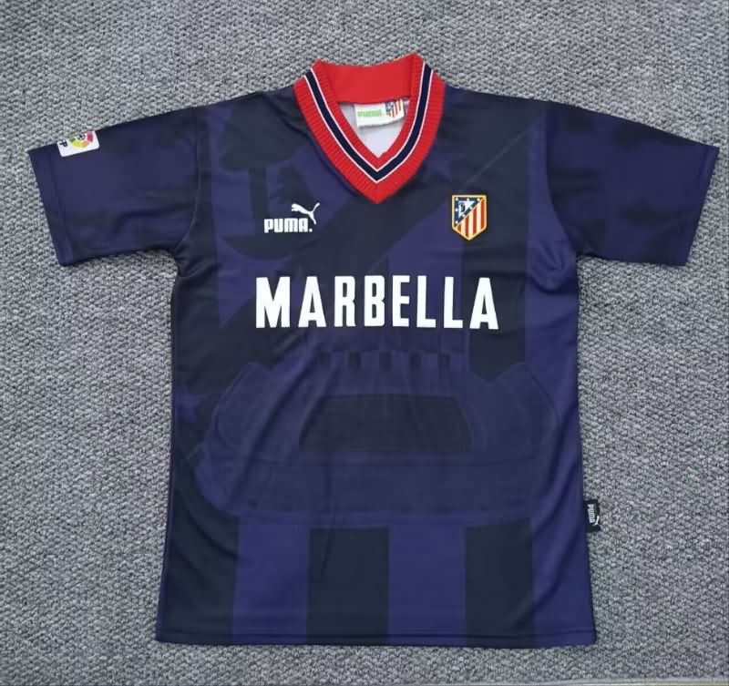 Thailand Quality(AAA) 1995/96 Atletico Madrid Third Retro Soccer Jersey Thailand Quality(AAA) 1995/96 Atletico Madrid Third Retro Soccer Jersey