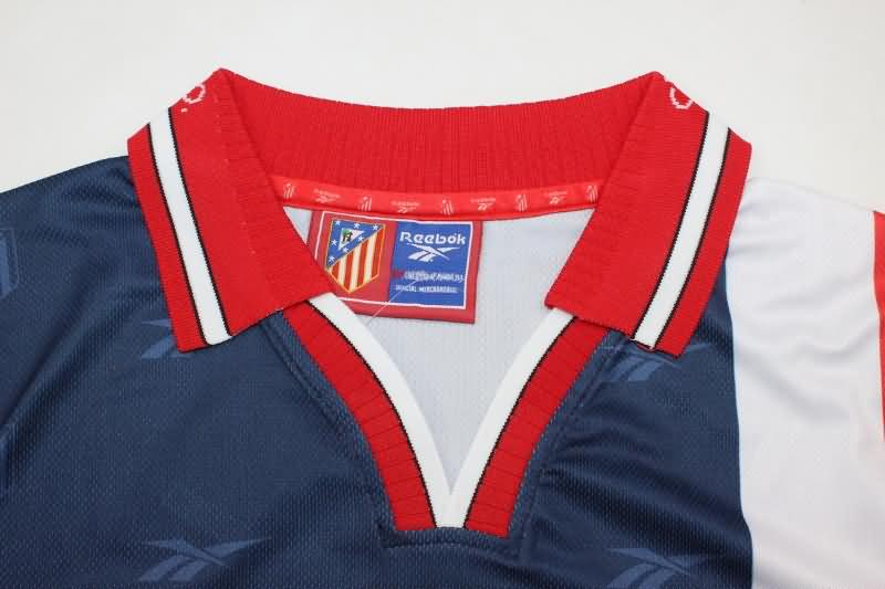 Thailand Quality(AAA) 1998/99 Atletico Madrid Away Retro Soccer Jersey