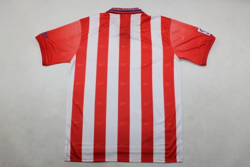 Thailand Quality(AAA) 1998/99 Atletico Madrid Home Retro Soccer Jersey