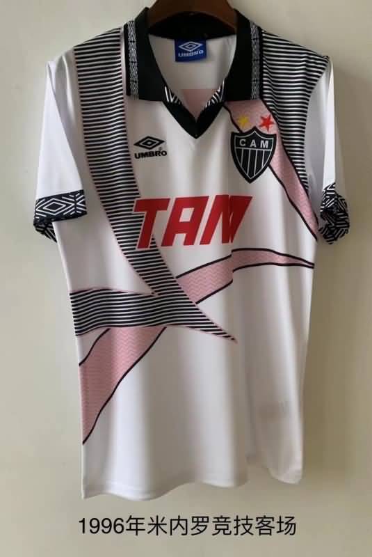 Thailand Quality(AAA) 1996 Atletico Mineiro Away Retro Soccer Jersey