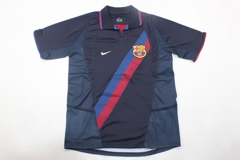 Thailand Quality(AAA) 2002/03 Barcelona Third Retro Soccer Jersey