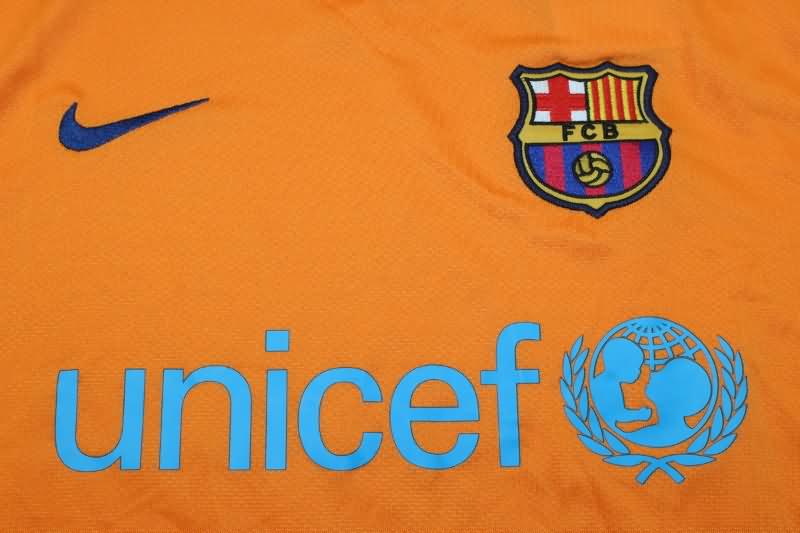 Thailand Quality(AAA) 2006/07 Barcelona Away Retro Soccer Jersey