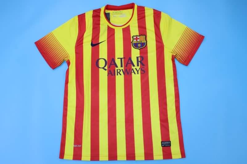 Thailand Quality(AAA) 2013/14 Barcelona Away Retro Soccer Jersey