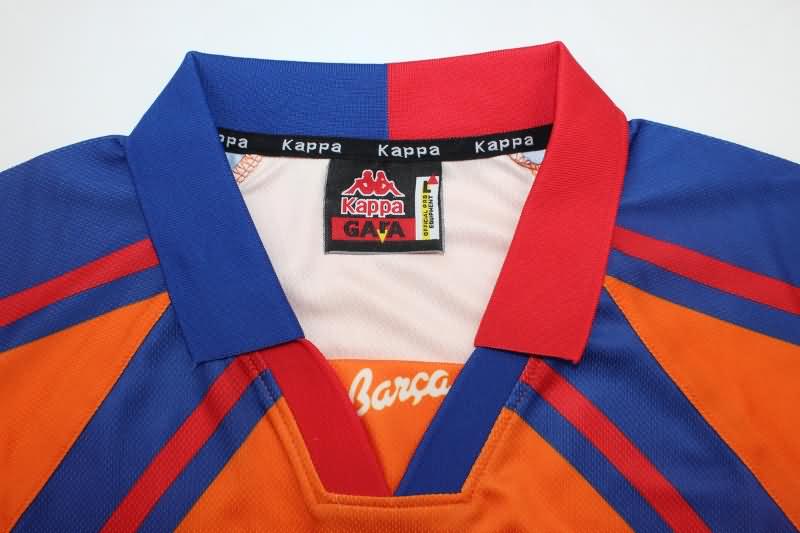 Thailand Quality(AAA) 1998 Barcelona Away Retro Soccer Jersey