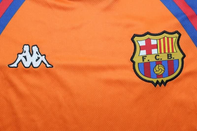 Thailand Quality(AAA) 1998 Barcelona Away Retro Soccer Jersey