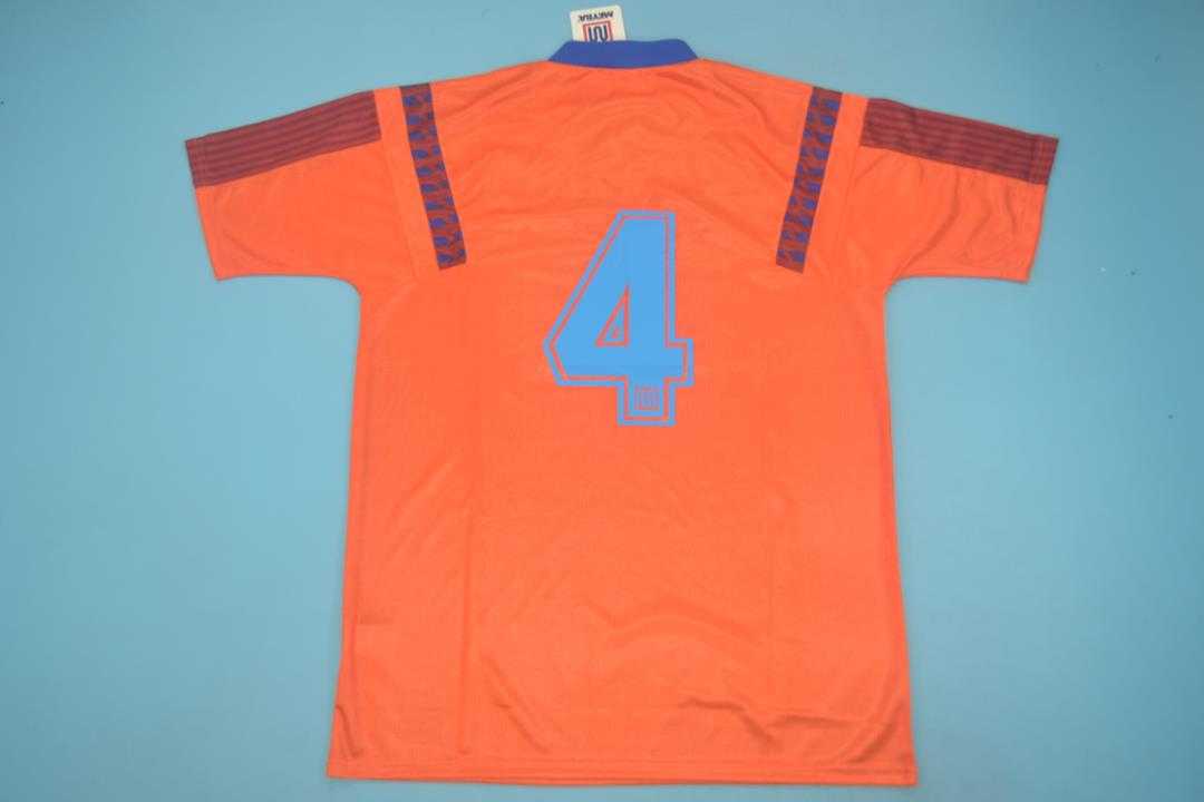 Thailand Quality(AAA) 1991/92 Barcelona Away Retro Soccer Jersey