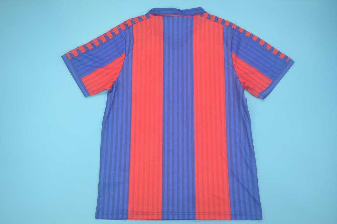 Thailand Quality(AAA) 1991/92 Barcelona Home Retro Soccer Jersey