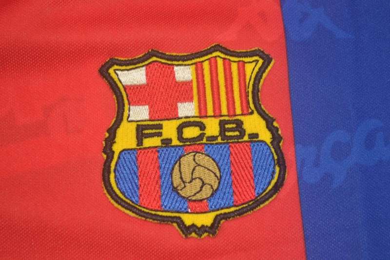 Thailand Quality(AAA) 1992/95 Barcelona Home Retro Soccer Jersey