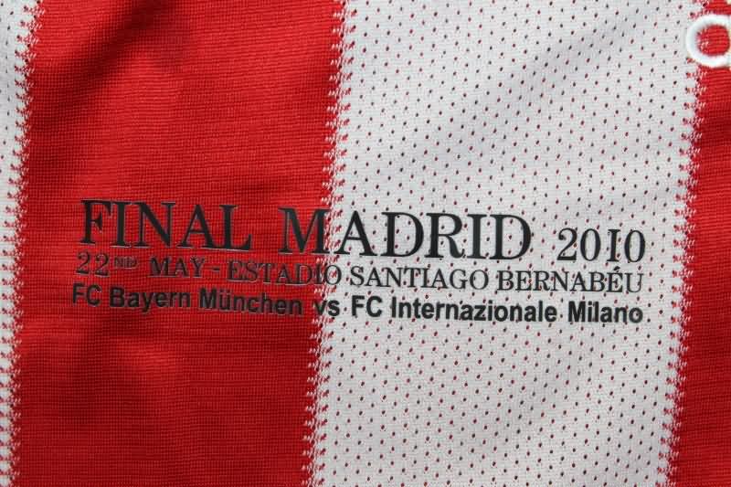 Thailand Quality(AAA) 2010/11 Bayern Munich Home UCL Final Retro Soccer Jersey