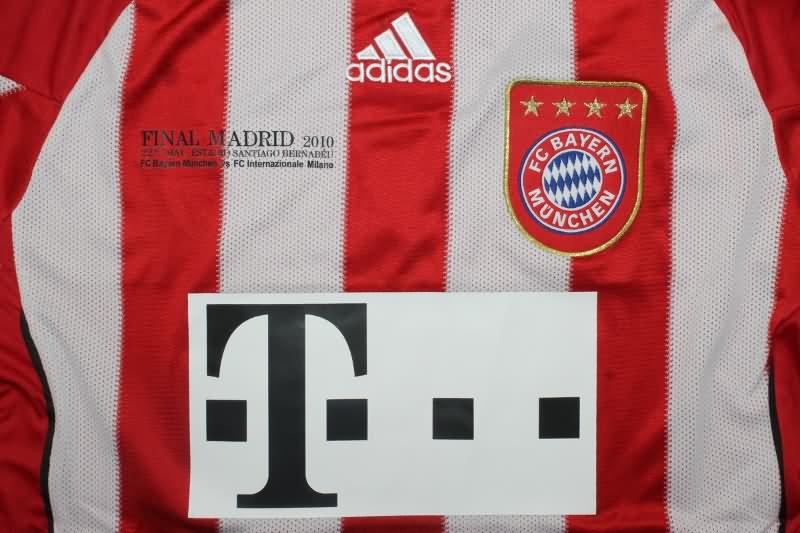 Thailand Quality(AAA) 2010/11 Bayern Munich Home UCL Final Retro Soccer Jersey