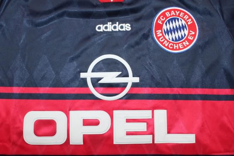 Thailand Quality(AAA) 1997/98 Bayern Munich Home Long Sleeve Retro Soccer Jersey