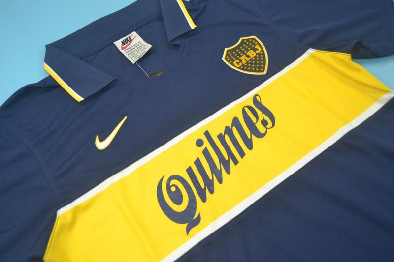 Thailand Quality(AAA) 1997 Boca Juniors Home Retro Soccer Jersey