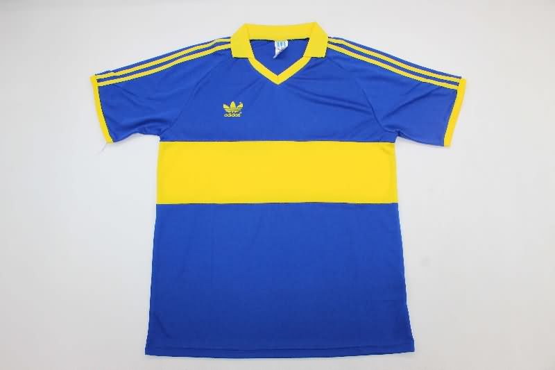 Thailand Quality(AAA) 1985/86 Boca Juniors Home Retro Soccer Jersey Thailand Quality(AAA) 1985/86 Boca Juniors Home Retro Soccer Jersey