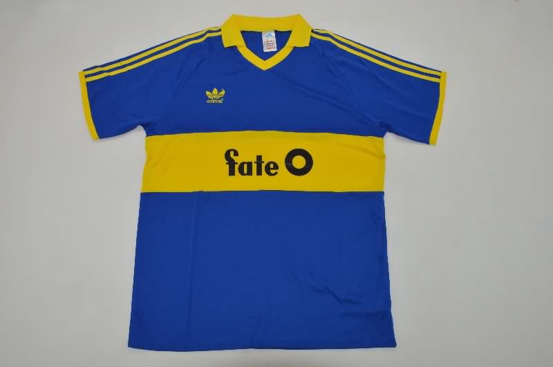 Thailand Quality(AAA) 1986/88 Boca Juniors Home Retro Soccer Jersey Thailand Quality(AAA) 1986/88 Boca Juniors Home Retro Soccer Jersey