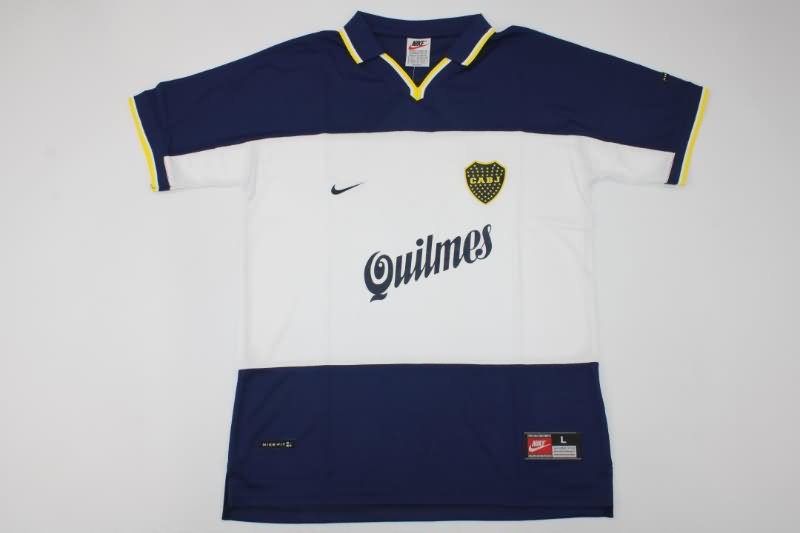 Thailand Quality(AAA) 1998/99 Boca Juniors Retro Away Soccer Jersey
