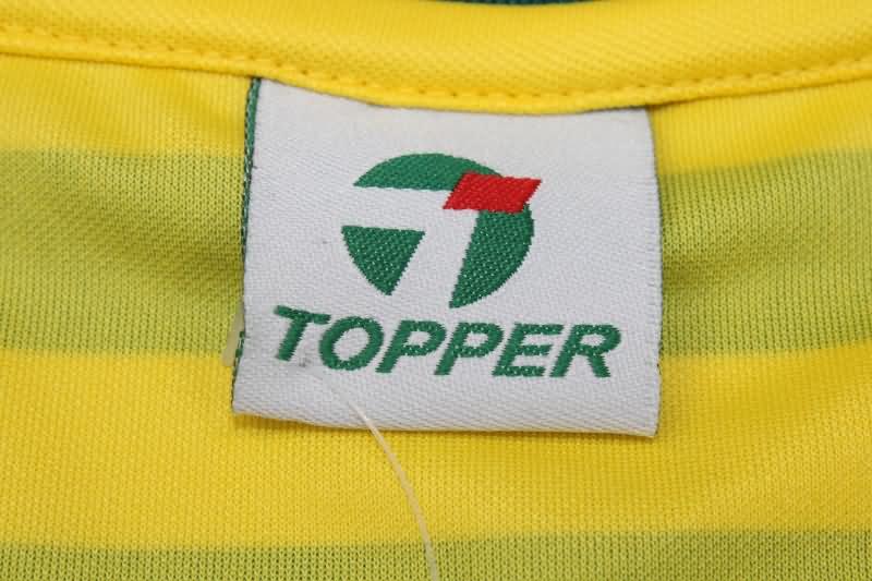 Thailand Quality(AAA) 1984 Brazil Home Retro Soccer Jersey