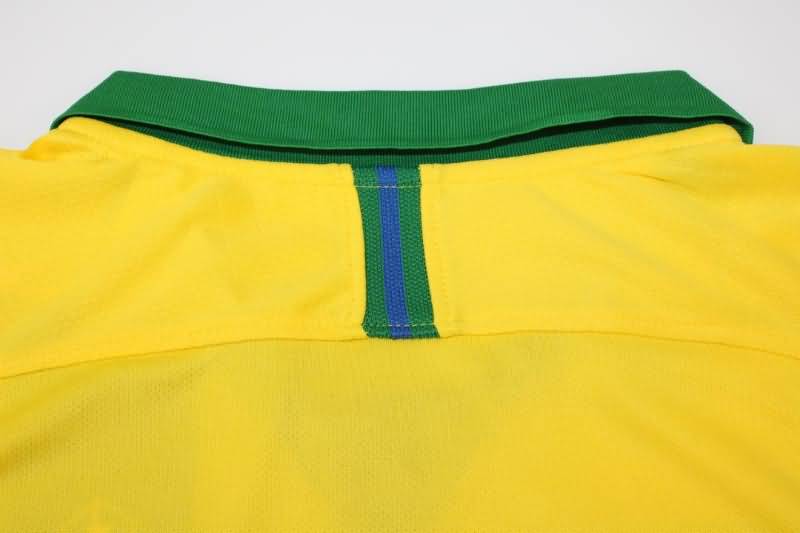 Thailand Quality(AAA) 2019 Brazil Home Retro Soccer Jersey