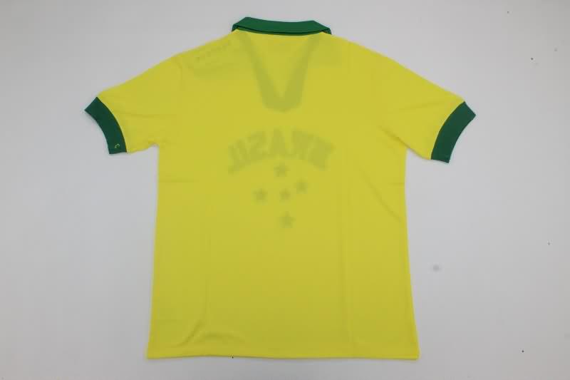 Thailand Quality(AAA) 1958/62 Brazil Home Retro Soccer Jersey