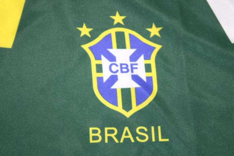 Thailand Quality(AAA) 1993/94 Brazil Retro Training Soccer Jersey