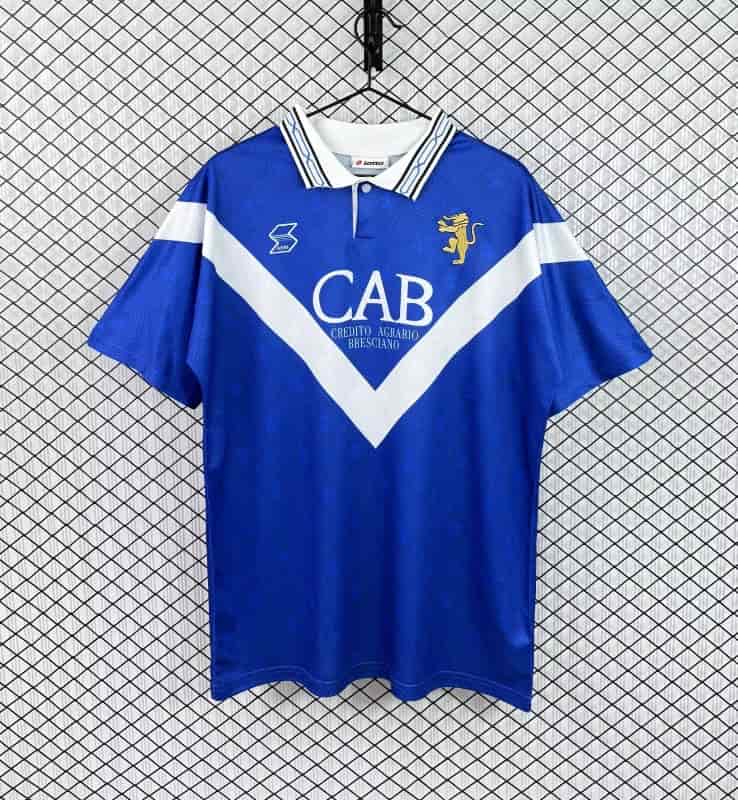 Thailand Quality(AAA) 1994/95 Brescia Home Retro Soccer Jersey Thailand Quality(AAA) 1994/95 Brescia Home Retro Soccer Jersey