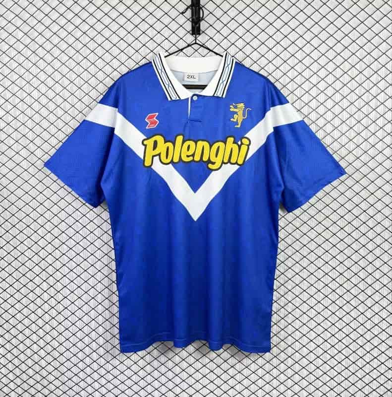 Thailand Quality(AAA) 1995/96 Brescia Home Retro Soccer Jersey Thailand Quality(AAA) 1995/96 Brescia Home Retro Soccer Jersey