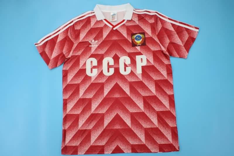 Thailand Quality(AAA) 1988 CCCP Retro Home Soccer Jersey