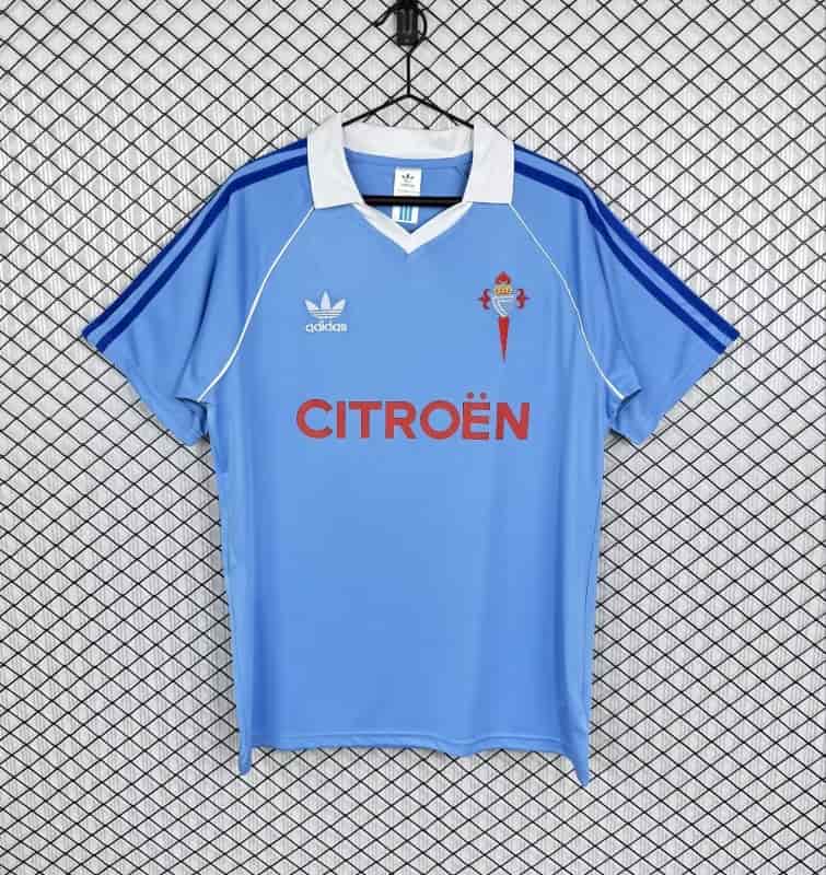 Thailand Quality(AAA) 1984/85 Celta Home Retro Soccer Jersey Thailand Quality(AAA) 1984/85 Celta Home Retro Soccer Jersey