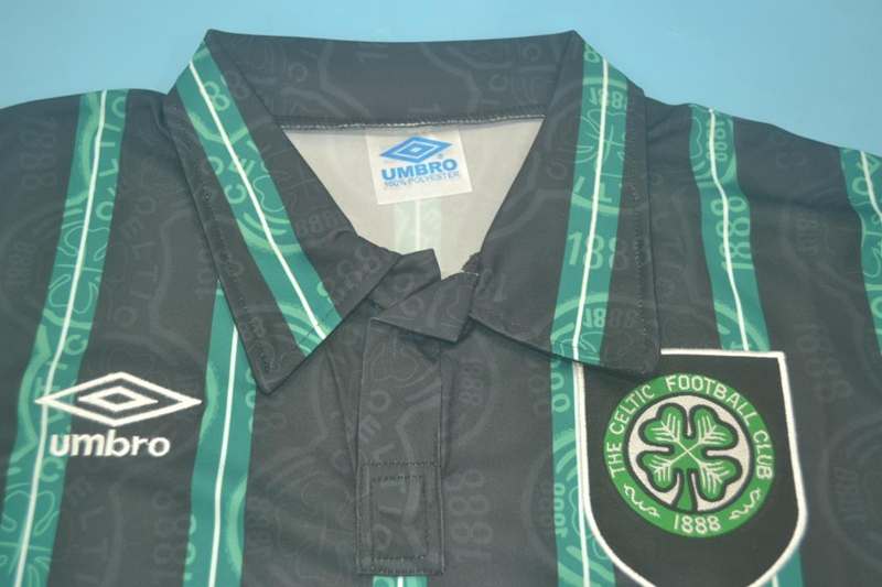 Thailand Quality(AAA) 1992/93 Celtic Away Retro Soccer Jersey