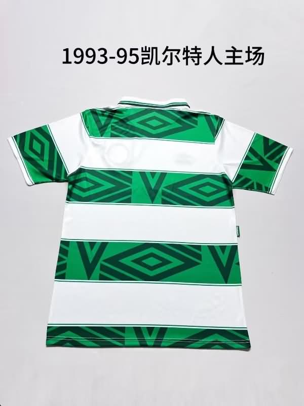 Thailand Quality(AAA) 1993/95 Celtic Home Retro Soccer Jersey