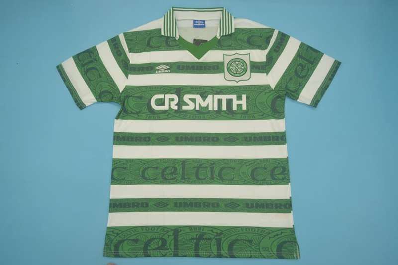 Thailand Quality(AAA) 1995/97 Celtic Home Retro Soccer Jersey