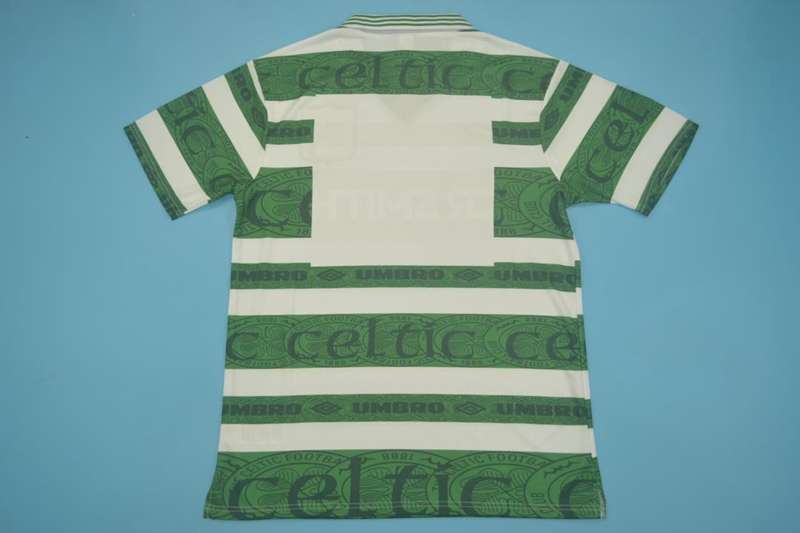 Thailand Quality(AAA) 1995/97 Celtic Home Retro Soccer Jersey
