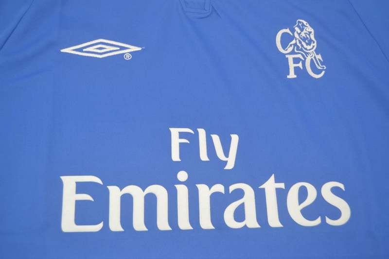 Thailand Quality(AAA) 2001/03 Chelsea Home Retro Soccer Jersey
