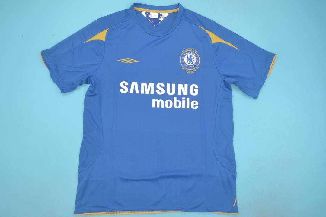Thailand Quality(AAA) 2005/06 Chelsea Home Retro Soccer Jersey