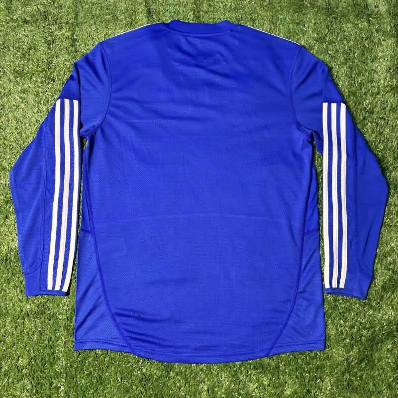 Thailand Quality(AAA) 2009/10 Chelsea Home Long Sleeve Retro Soccer Jersey