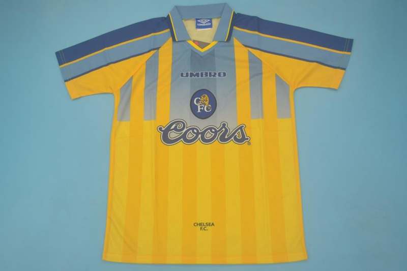 Thailand Quality(AAA) 1996/98 Chelsea Away Retro Soccer Jersey