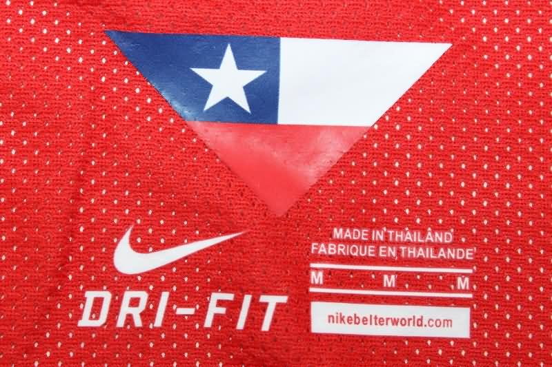 Thailand Quality(AAA) 2015/16 Chile Home Retro Soccer Jersey