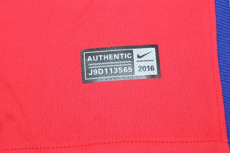 Thailand Quality(AAA) 2016/17 Chile Home Retro Soccer Jersey