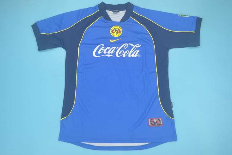 Thailand Quality(AAA) 2001/02 Club America Away Retro Soccer Jersey